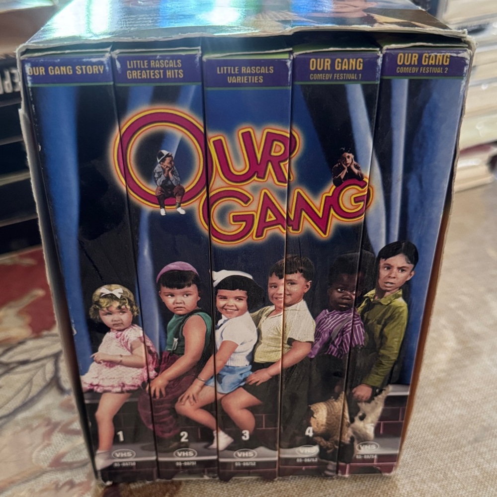 Little Rascals Our Gang VHS Box Set
